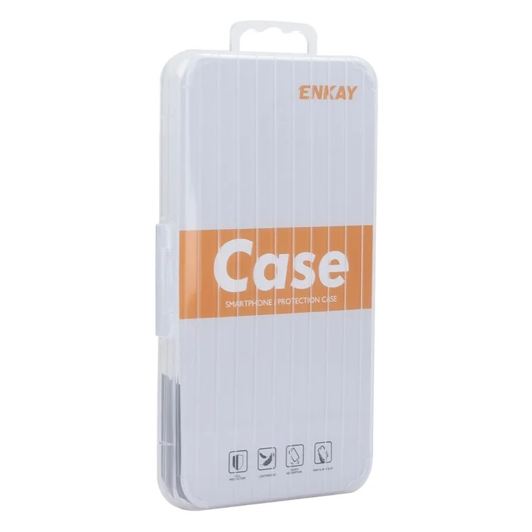ENKAY HAT PRINCE Für Samsung Galaxy S24 Ultra HD Clear Case Anti-drop Verstärkte Ecken Schale