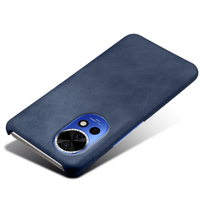 For Huawei nova 12 Pro 5G / nova 12 Ultra 5G Dustproof Phone Case Anti-scratch PU Leather Coated PC Cover - Blue