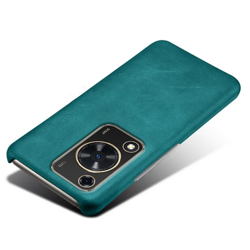 For Huawei Enjoy 70 4G / nova Y72 4G Phone Case Shockproof Cover with Calf Textured - Green