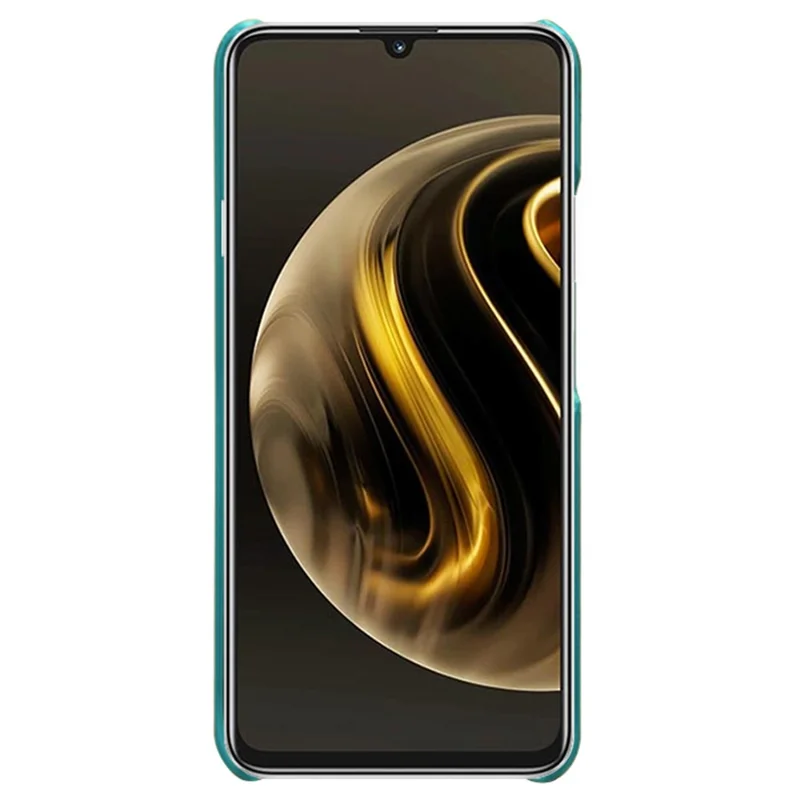 For Huawei Enjoy 70 4G / nova Y72 4G Phone Case Shockproof Cover with Calf Textured - Green