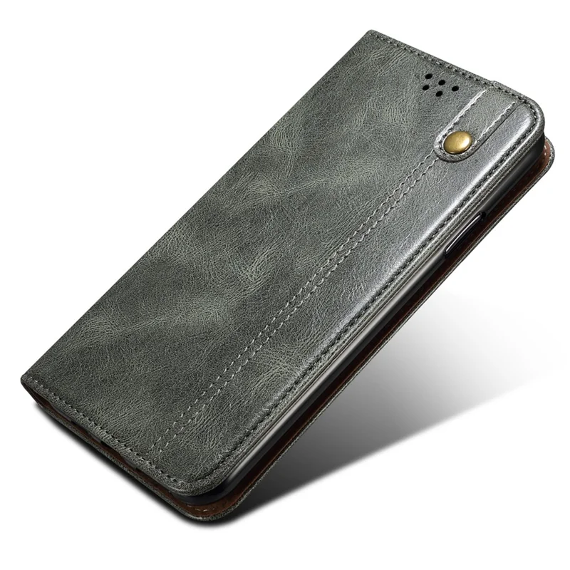 For Honor Magic6 Lite 5G / X9b 5G PU Leather Phone Case Flip Wallet Waxy Crazy Horse Texture - Green