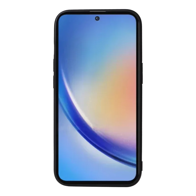 For Samsung Galaxy A35 5G Magnetic Case BETOPNICE Detachable PU Leather Phone Cover with Strap - Black