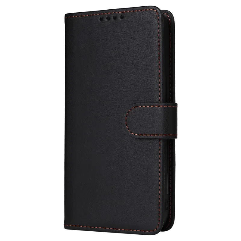For Samsung Galaxy A35 5G Magnetic Case BETOPNICE Detachable PU Leather Phone Cover with Strap - Black