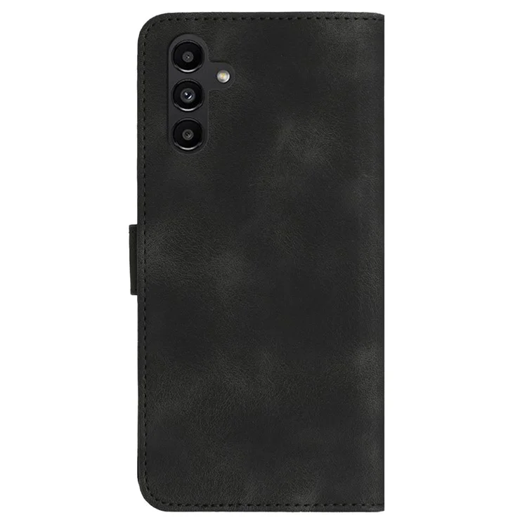 YX0030 For Samsung Galaxy A15 5G Wallet Case Leather Flip Phone Cover - Black