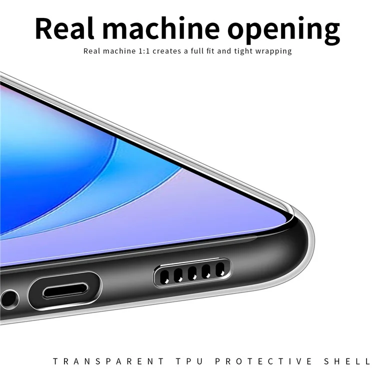 MOFI For Honor X7b 4G / 90 Smart HD Clear Cell Phone Shell TPU-Hülle Weiche Handyhülle
