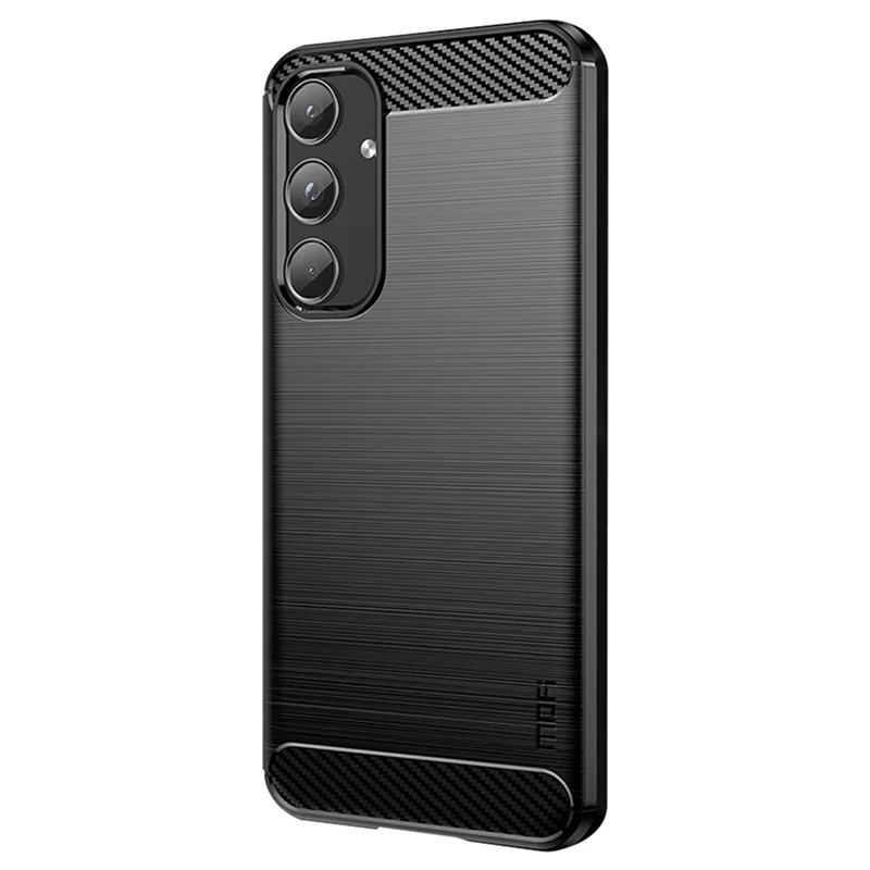 MOFI JK TPU Series-1 TPU Phone Case for Samsung Galaxy A55 5G Shockproof Phone Cover - Black