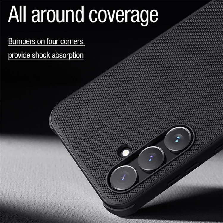 Nillkin Shield Shield Pro Per Samsung Galaxy A55 Copertura Del Telefono Magnetico 5G Case - Nero