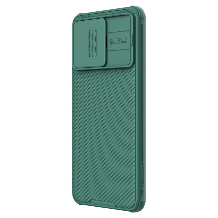 NILLKIN Camshield Pro для Xiaomi Poco F6 Pro 5G / Redmi K70 5G / K70 Pro 5G Чехол с магнитной крышкой для камеры - Зелёный