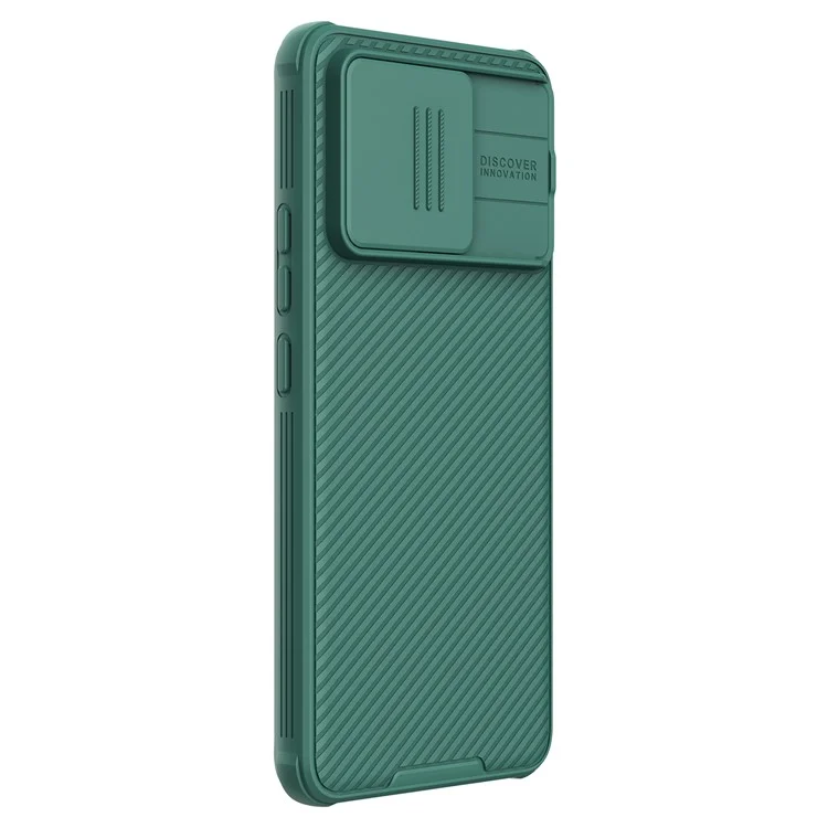 NILLKIN Camshield Pro для Xiaomi Poco F6 Pro 5G / Redmi K70 5G / K70 Pro 5G Чехол с магнитной крышкой для камеры - Зелёный