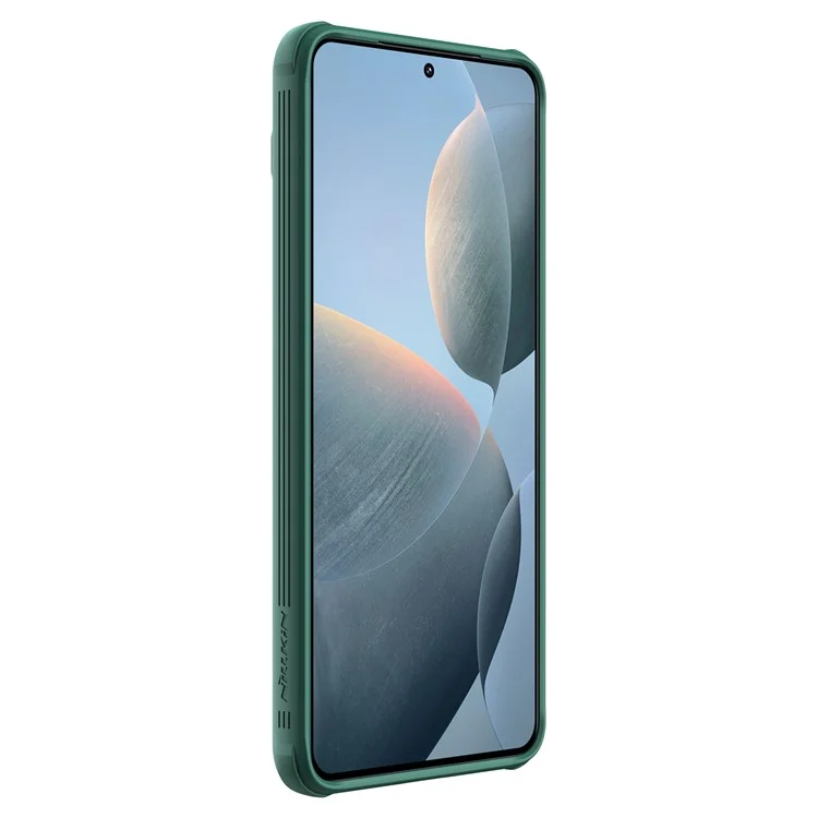NILLKIN Camshield Pro для Xiaomi Poco F6 Pro 5G / Redmi K70 5G / K70 Pro 5G Чехол с магнитной крышкой для камеры - Зелёный