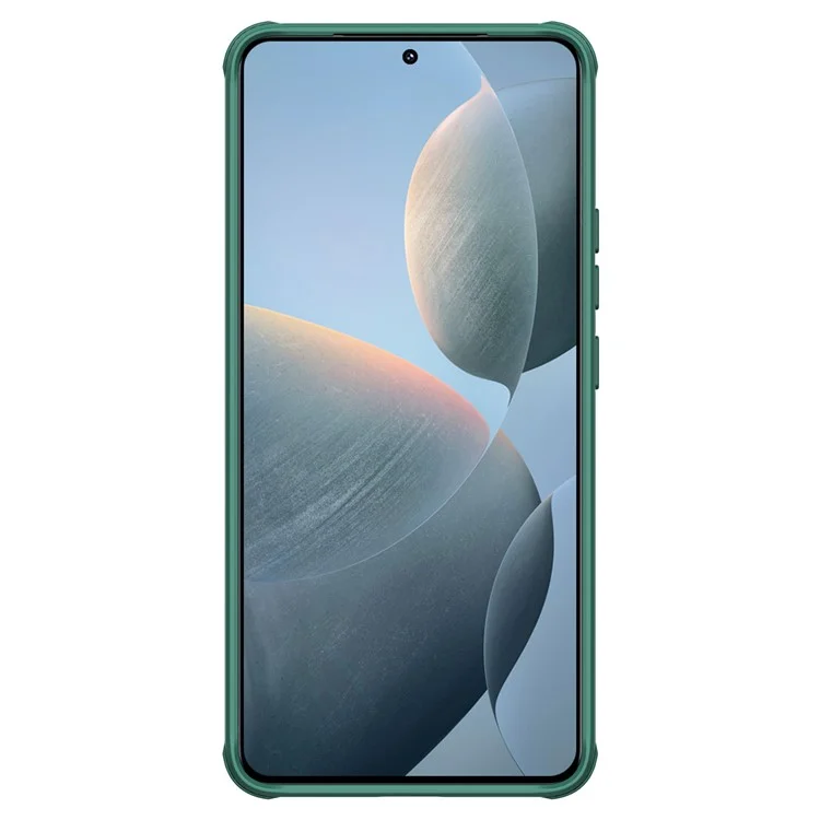NILLKIN Camshield Pro для Xiaomi Poco F6 Pro 5G / Redmi K70 5G / K70 Pro 5G Чехол с магнитной крышкой для камеры - Зелёный