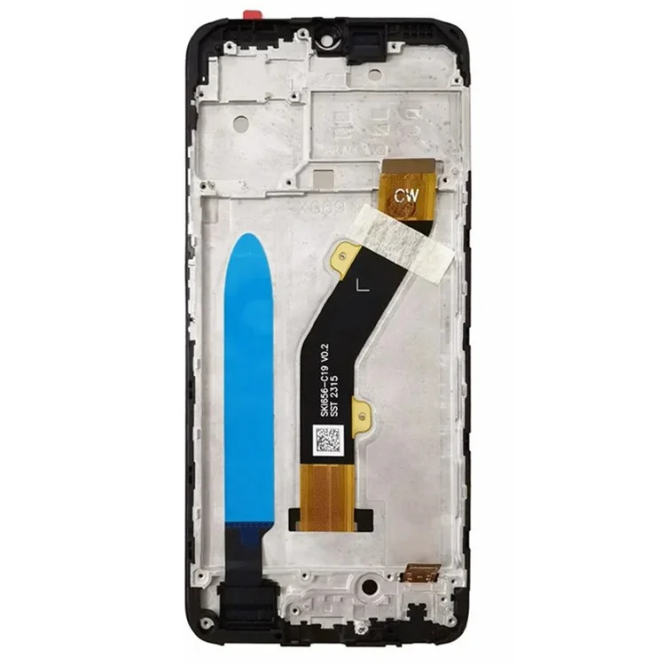 Per Infinix Hot 30i Schermo LCD e assemblaggio del digitizer di grado C + Parte di sostituzione del telaio (senza logo)