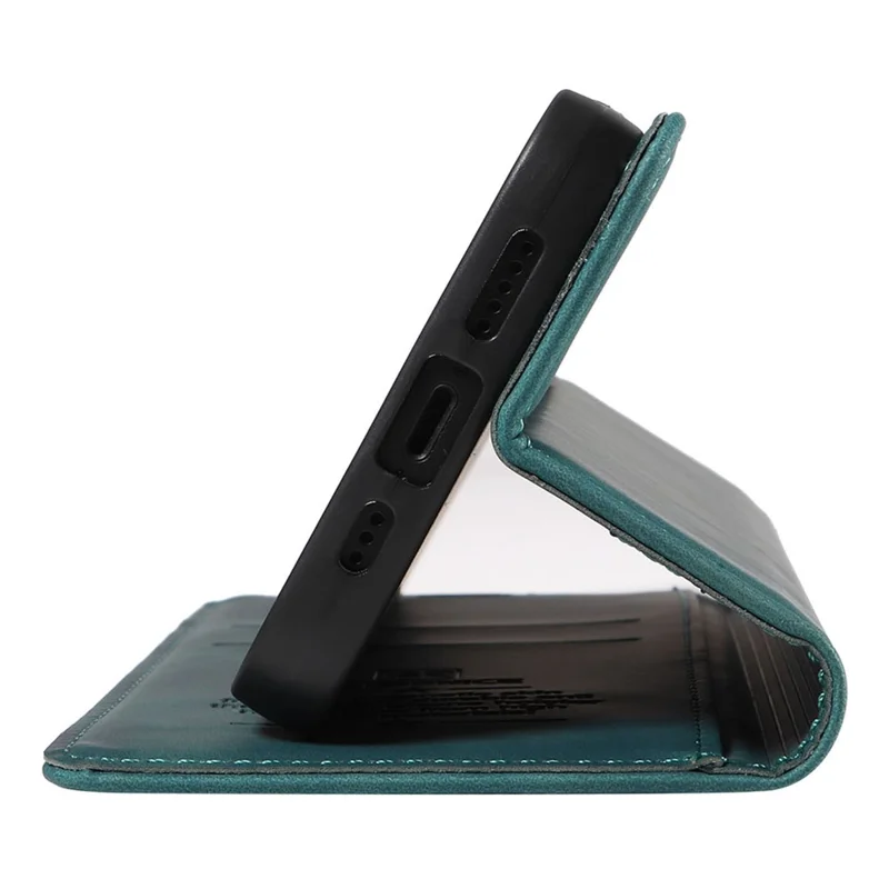 BETOPNICE 003 for Samsung Galaxy A35 5G Magnetic Phone Case RFID Blocking Card Slots Cover - Green
