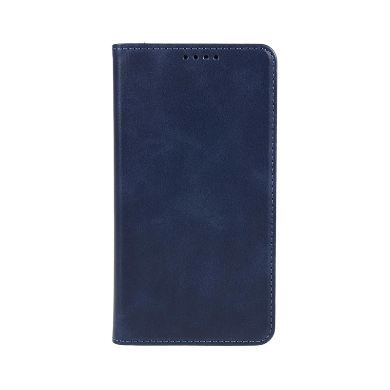 For Xiaomi Redmi K70E 5G / Poco X6 Pro 5G Anti-Scratch Phone Case Magnetic PU Leather Stand Wallet Cover - Blue