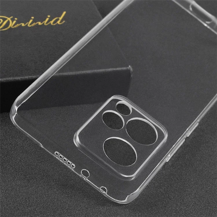 For Honor 90 GT 5G Transparent Phone Cover Precise Lens Cutout Phone Back Case