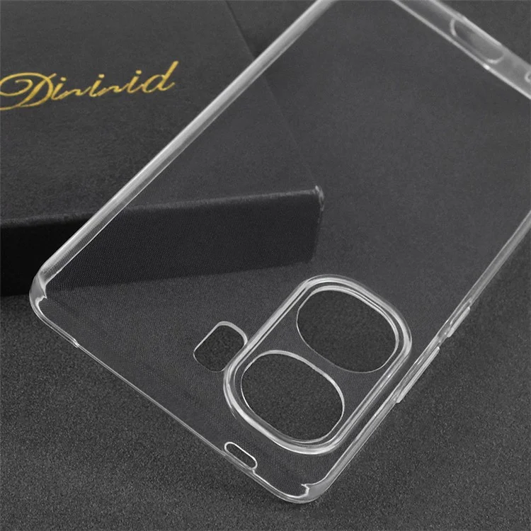 Clear Phone Shell for vivo iQOO Neo9 5G Case Anti-Scratch Precise Lens Cutout TPU Cover