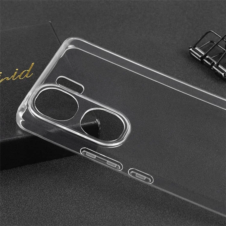 Clear Phone Shell for vivo iQOO Neo9 5G Case Anti-Scratch Precise Lens Cutout TPU Cover