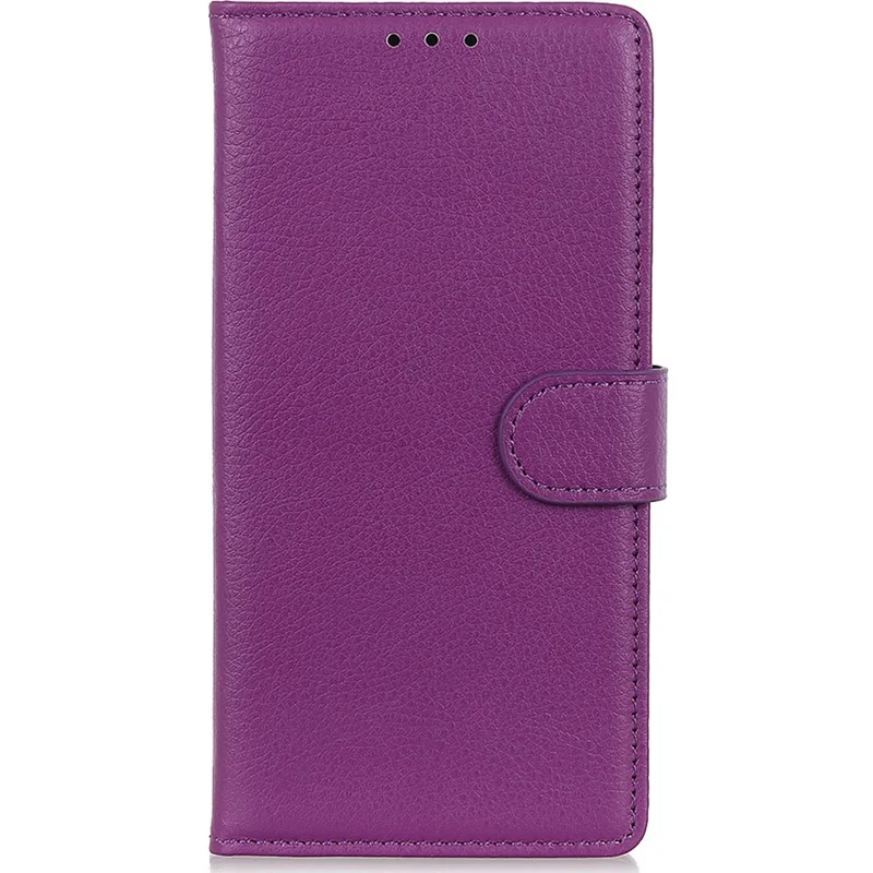 For Honor X8b 4G Leather Wallet Phone Case Full Body Protective Cover - Purple