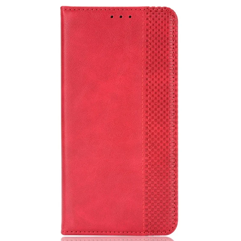For Samsung Galaxy A35 5G Phone Case Flip Protective Cover Stand Feature - Red
