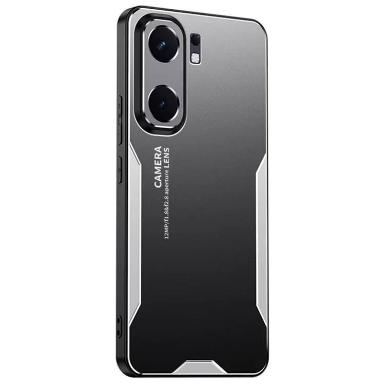 Per vivo iQOO Neo9 5G Cover Protezione contro le cadute Lega di alluminio Cover in metallo per telefono - Argento