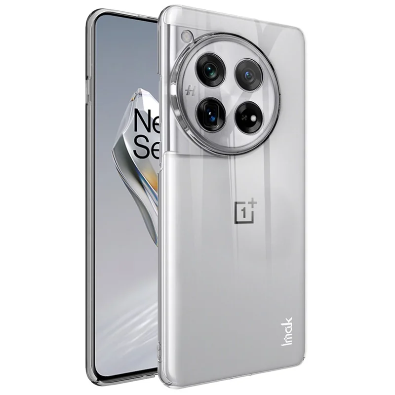 IMAK Crystal Case II Pro para OnePlus 12 5G Funda para Teléfono Celular Carcasa Dura de PC Transparente