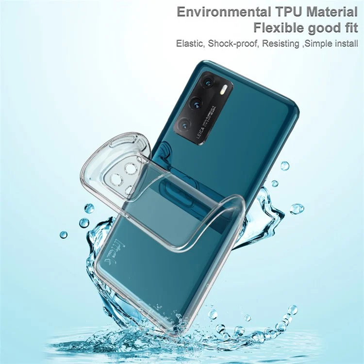 IMAK UX-5 Series For Samsung Galaxy A55 5G Clear Case Anti-Drop TPU Phone Cover