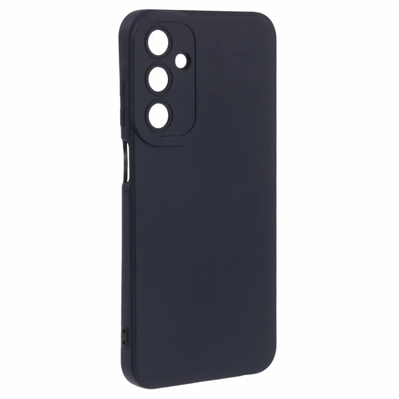 YX Series For Samsung Galaxy A15 4G / A15 5G Back Case Matte TPU Precise Cutout Phone Shell - Black
