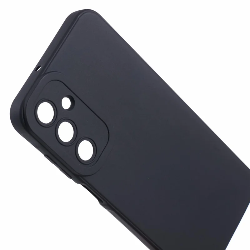 YX Series For Samsung Galaxy A15 4G / A15 5G Back Case Matte TPU Precise Cutout Phone Shell - Black