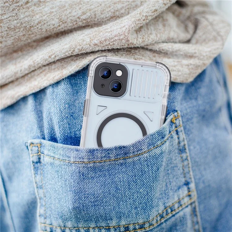 SHELLBOX Serie CC per iPhone 15 Custodia Impermeabile IP68 Compatibile con MagSafe Protezione Completa Cover - Nero