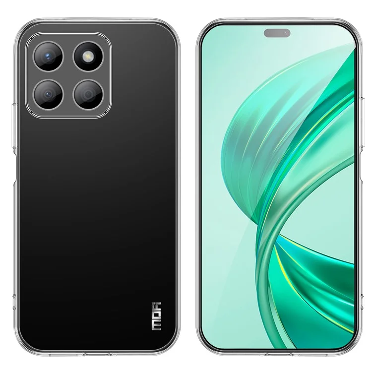 MOFI For Honor X8b 4G Funda transparente para teléfono de TPU suave y protectora