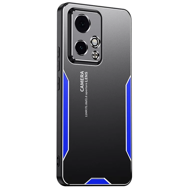 For Honor 90 GT 5G Metalltelefon-Gehäuse, militärischer Schutz, stoßfest - Blau