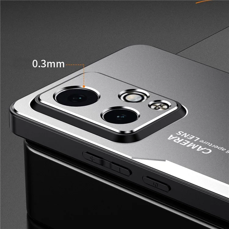 For Honor 90 GT 5G Metalltelefon-Gehäuse, militärischer Schutz, stoßfest - Blau