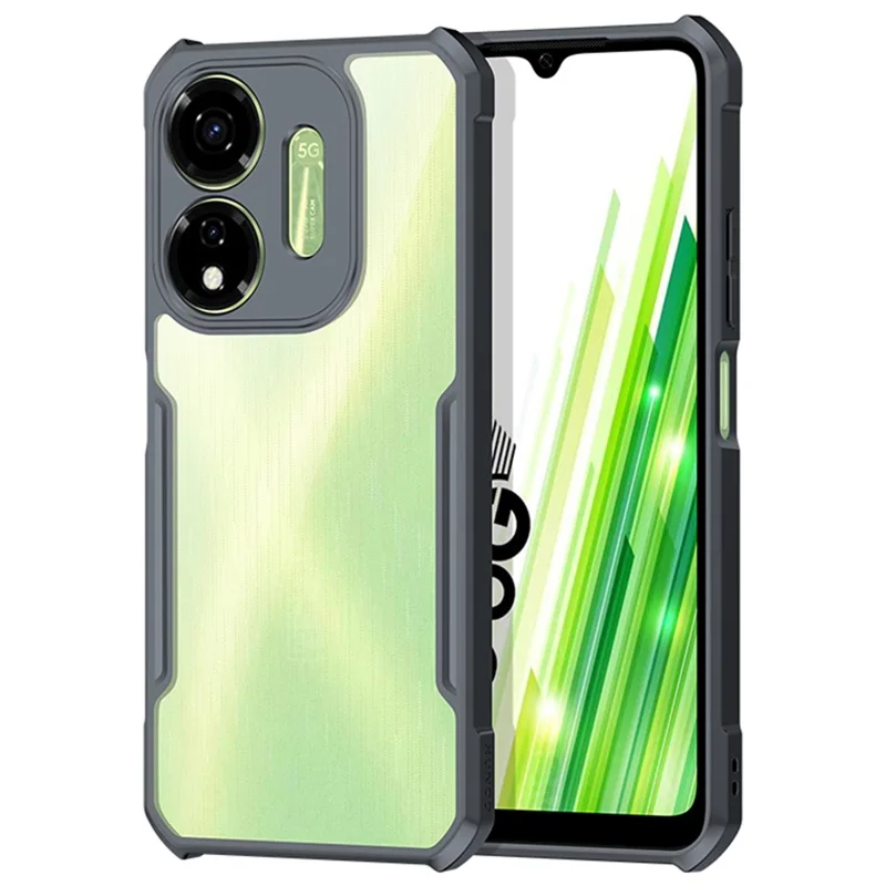 XUNDD Obudowy na itel Power 55 5G, Pokrowce na Telefon z Akrylu+TPU, Odporna na Uderzenia