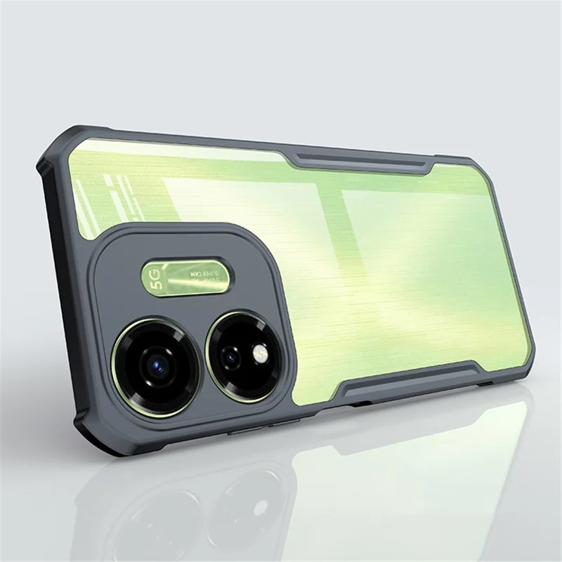 XUNDD Obudowy na itel Power 55 5G, Pokrowce na Telefon z Akrylu+TPU, Odporna na Uderzenia