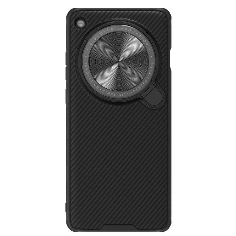 NILLKIN CamShield Prop Magnetic Series para Oppo Find X7 Ultra Funda de teléfono Cubierta de lente Soporte - Negro