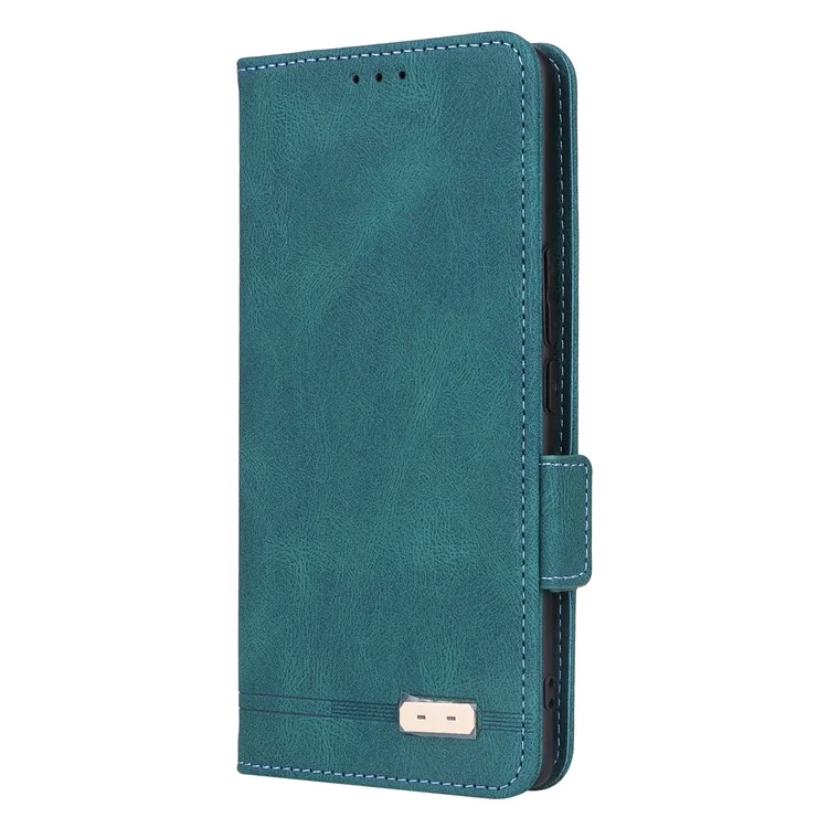 Per vivo V29 Pro 5G Custodia per telefono in pelle Flip Stand Cover con decoro Hardware - Blu