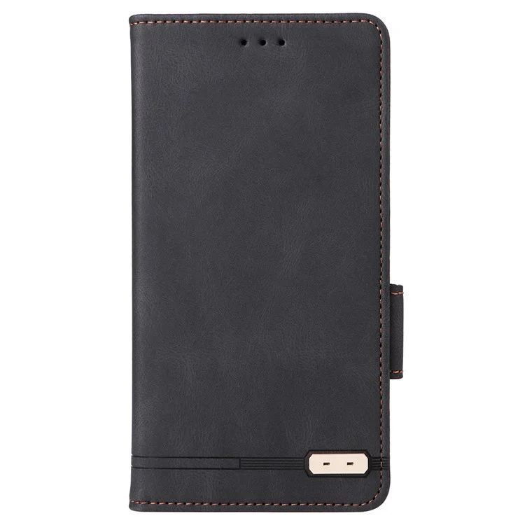 Funda Magnética Hardware Decorativo Para Honor 90 - Negro