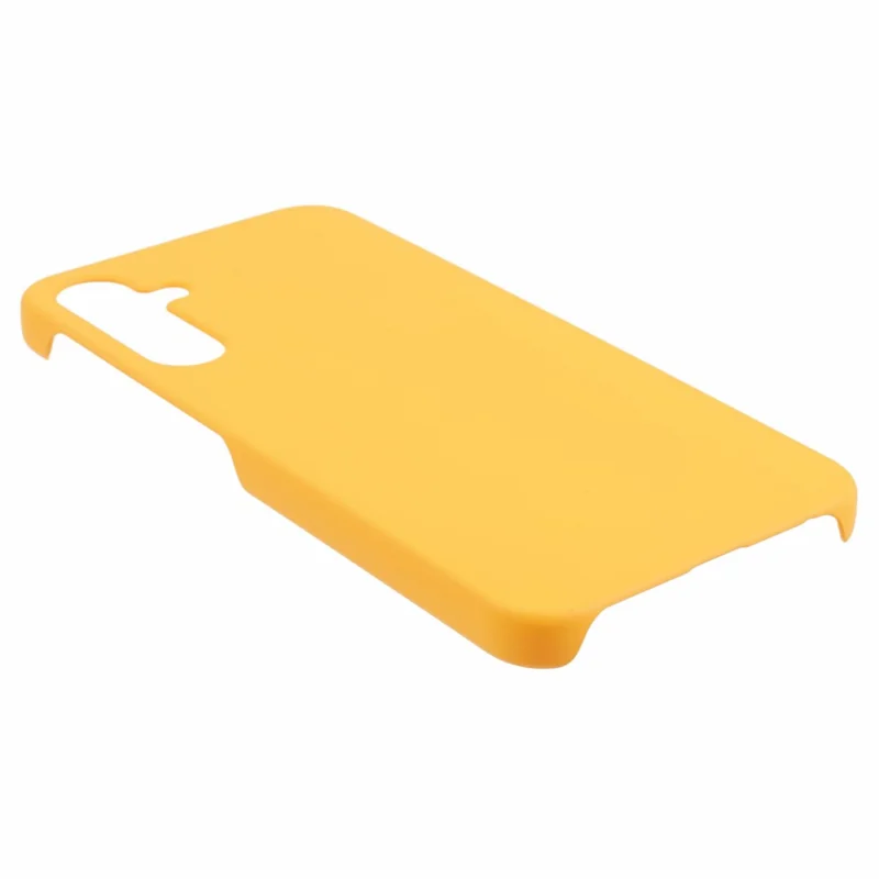 For Samsung Galaxy A25 5G (Global) (161.0 x 76.5 x 8.3mm) Case Hard PC Skin-touch Protective Shell - Yellow