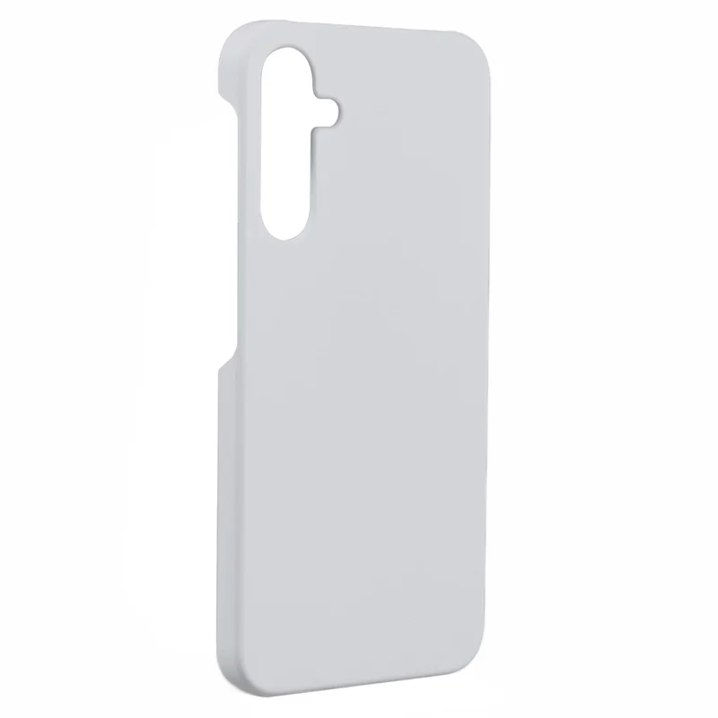 For Samsung Galaxy A35 5G Phone Case Rubberized PC Protective Cover - White