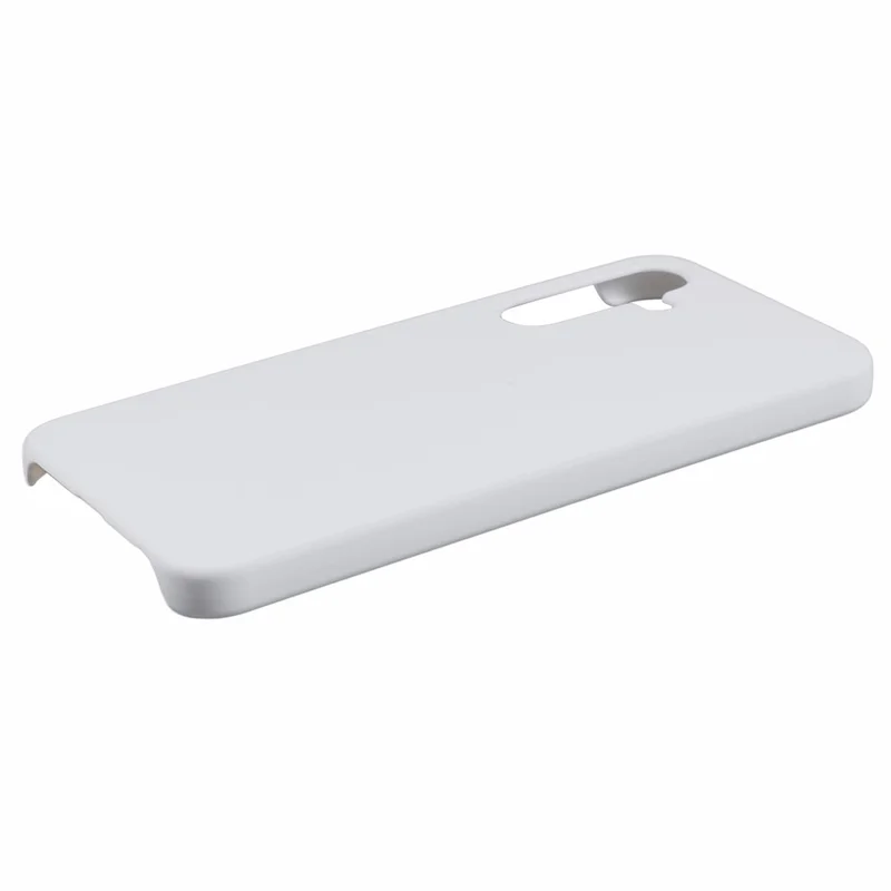 For Samsung Galaxy A35 5G Phone Case Rubberized PC Protective Cover - White