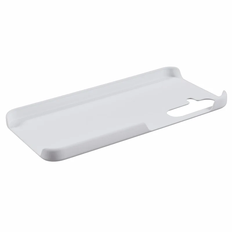 For Samsung Galaxy A35 5G Phone Case Rubberized PC Protective Cover - White