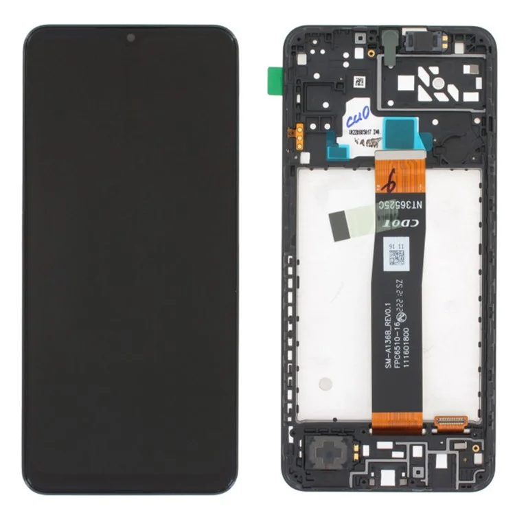 Pour Samsung Galaxy A13 5G A136B Grade C Écran LCD et ensemble de numériseur + cadre de remplacement (sans logo)