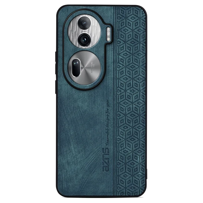 AZNS For Oppo Reno11 Pro 5G (Global) / Reno11 (China) 5G Case Imprinted PU Leather Coated TPU Phone Cover - Green