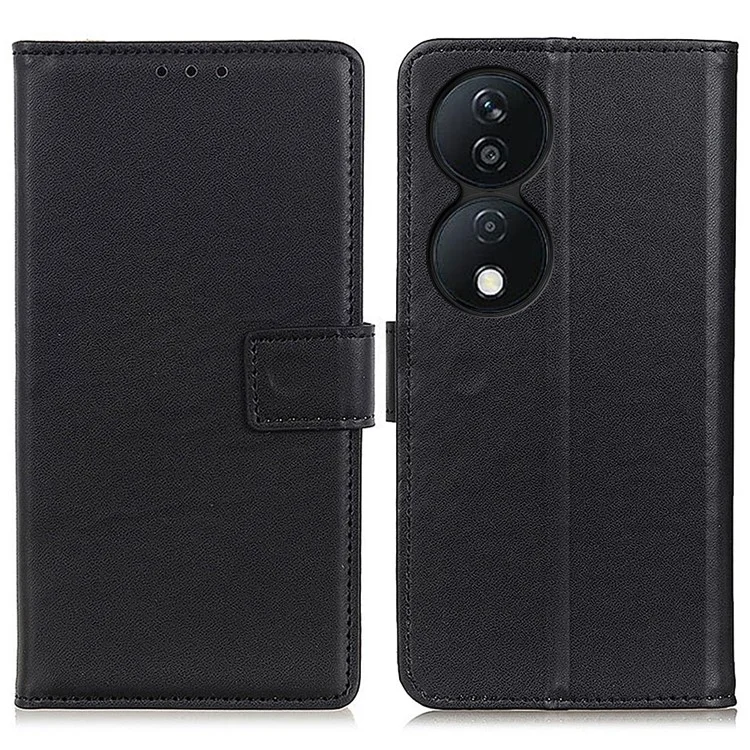 Per Honor X7b 4G / 90 Smart / Play 50 Plus 5G Custodia Wallet Stand Custodia in Pelle - Nero