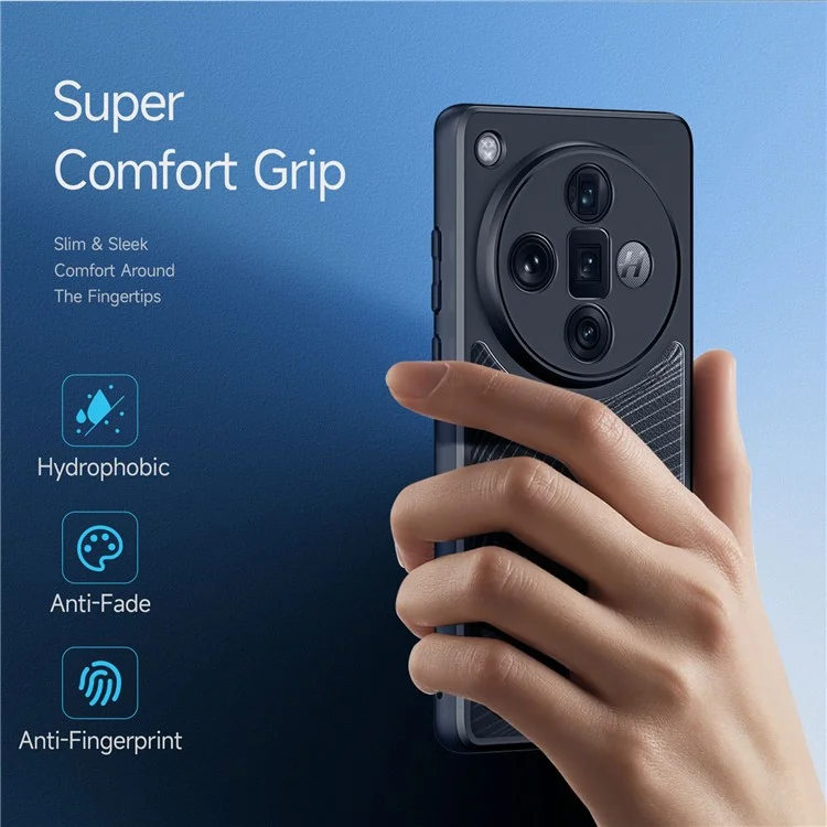 Dux Ducis Aimo -serie Für Oppo Suchen Sie X7 Ultra Back Case PC+TPU -telefonabdeckung (reichweite Zertifizierung) - Schwarz