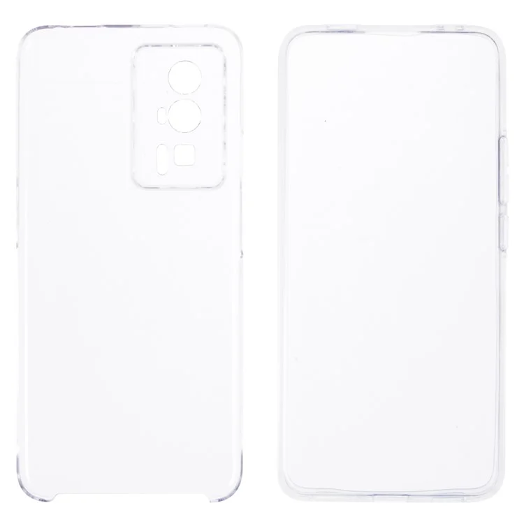 Pour Xiaomi Redmi K60 5G / K60 Pro 5G / Poco F5 Pro 5G Étui Acrylique + Étui Téléphone TPU avec Film PET