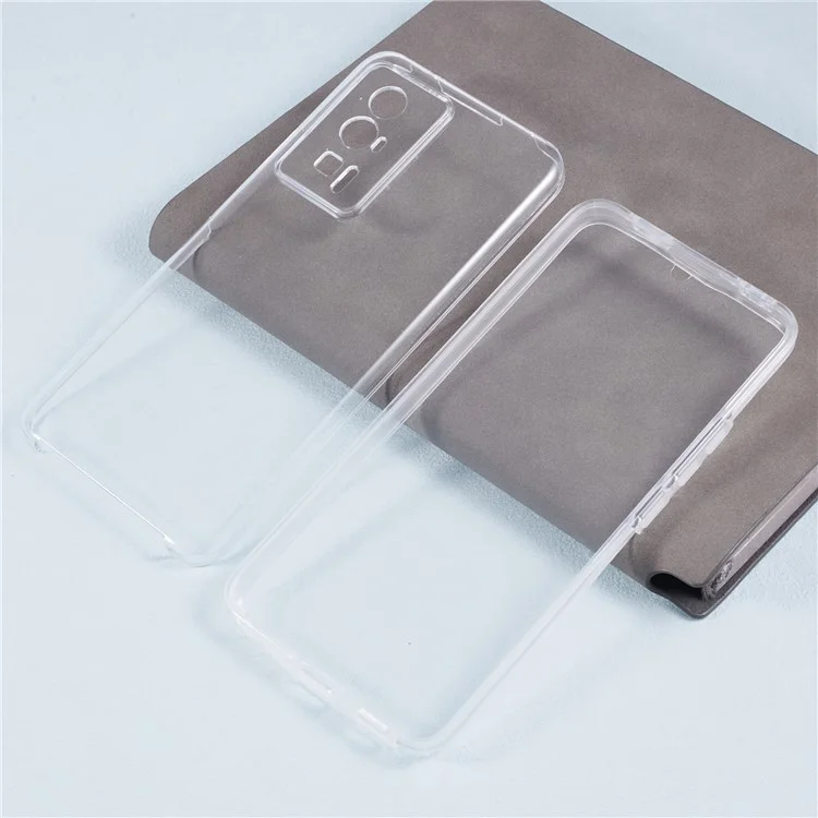 Pour Xiaomi Redmi K60 5G / K60 Pro 5G / Poco F5 Pro 5G Étui Acrylique + Étui Téléphone TPU avec Film PET