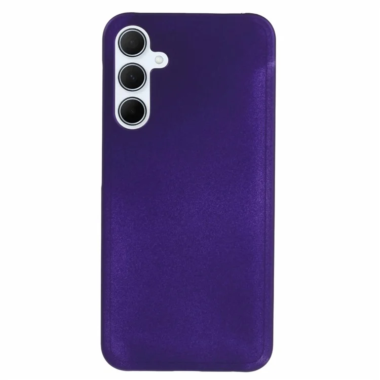 Для Samsung Galaxy A55 5G Hard PC Case Anti-scratch Rubberized Phone Cover - Purple
