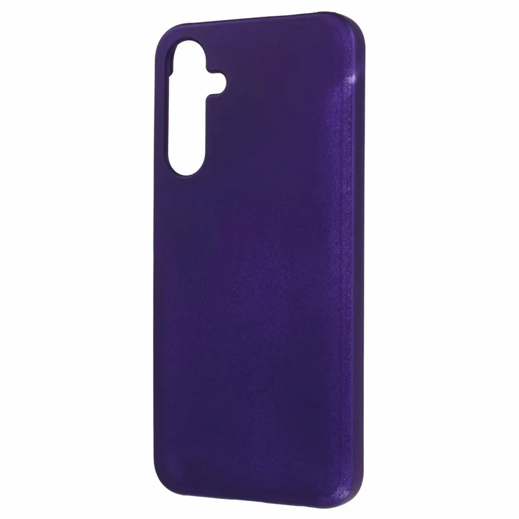 Для Samsung Galaxy A55 5G Hard PC Case Anti-scratch Rubberized Phone Cover - Purple