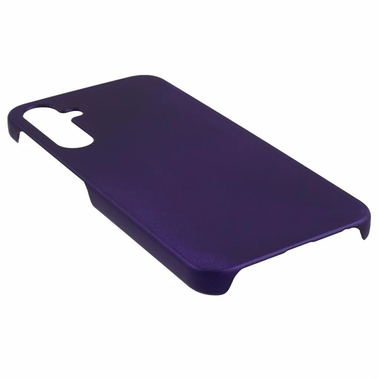 Для Samsung Galaxy A55 5G Hard PC Case Anti-scratch Rubberized Phone Cover - Purple